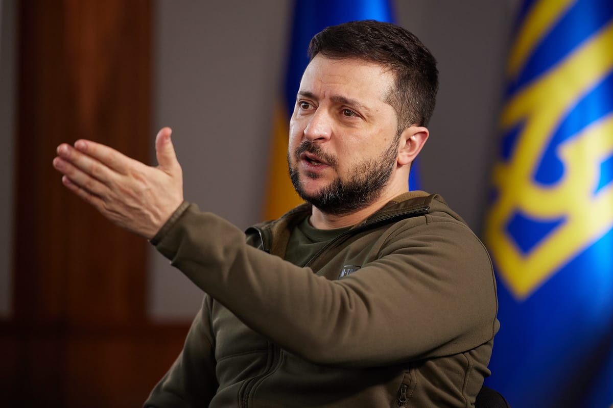 Tổng thống Zelensky: Ông Tập nói Trung Quốc sẽ không cung cấp vũ khí cho Nga