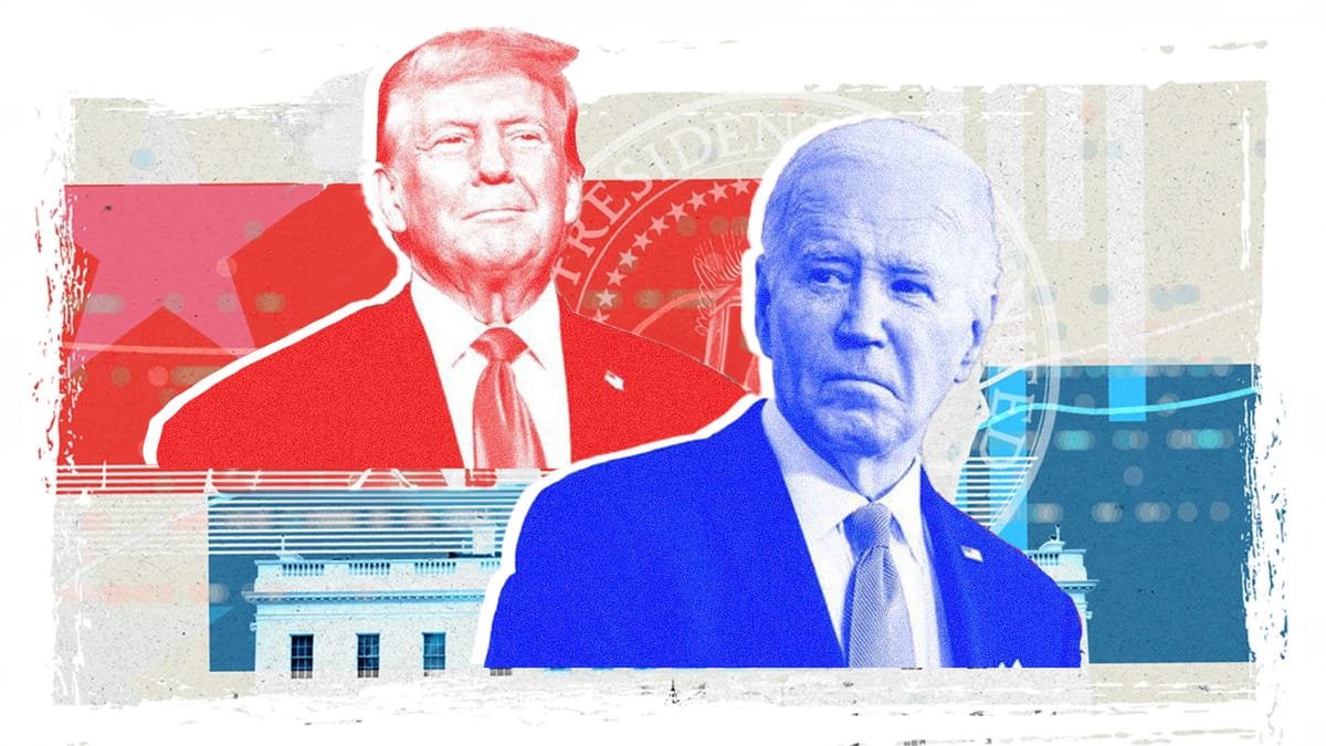 Khảo sát: Ông Trump dẫn trước ông Biden về tỉ lệ ủng hộ trên toàn quốc