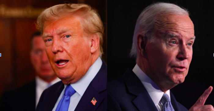 Ông Joe Biden và cựu Tổng thống Donald Trump trước giờ tái đấu